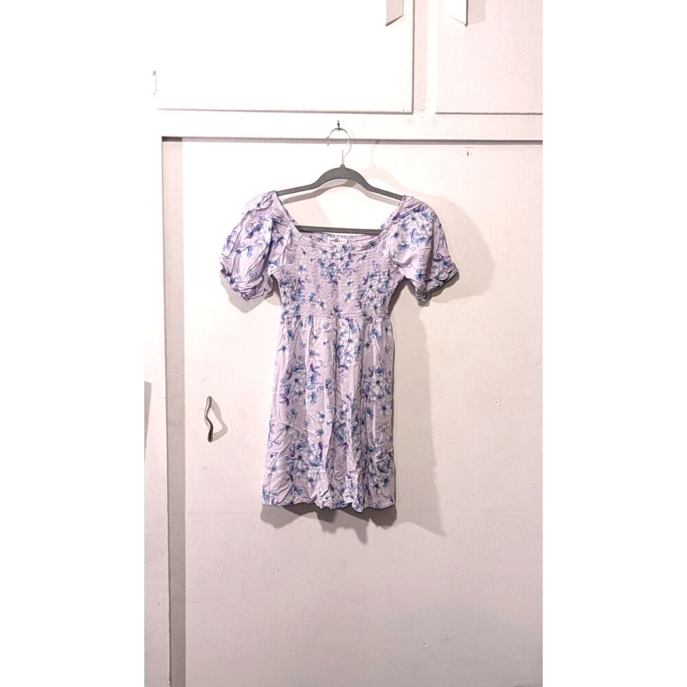 Girls Floral Lavender Dress - Sugar and Jade sz. L